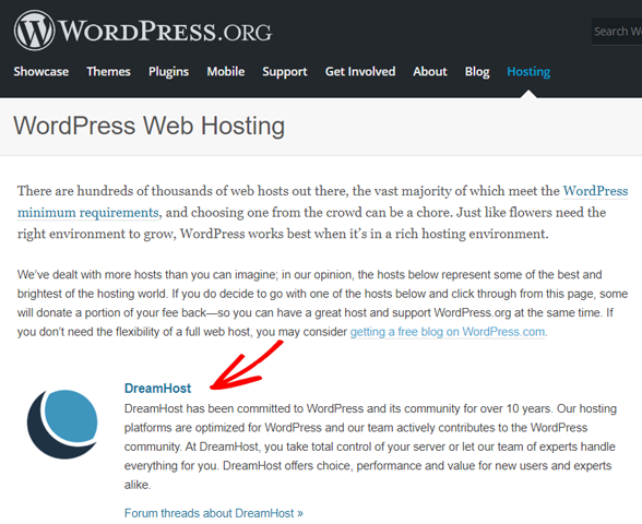 Dreamhost-wordpress-org-direkomendasikan-tuan rumah-isitwp-detektor tema WordPress gratis dreamhost wordpress org recommended hosting
