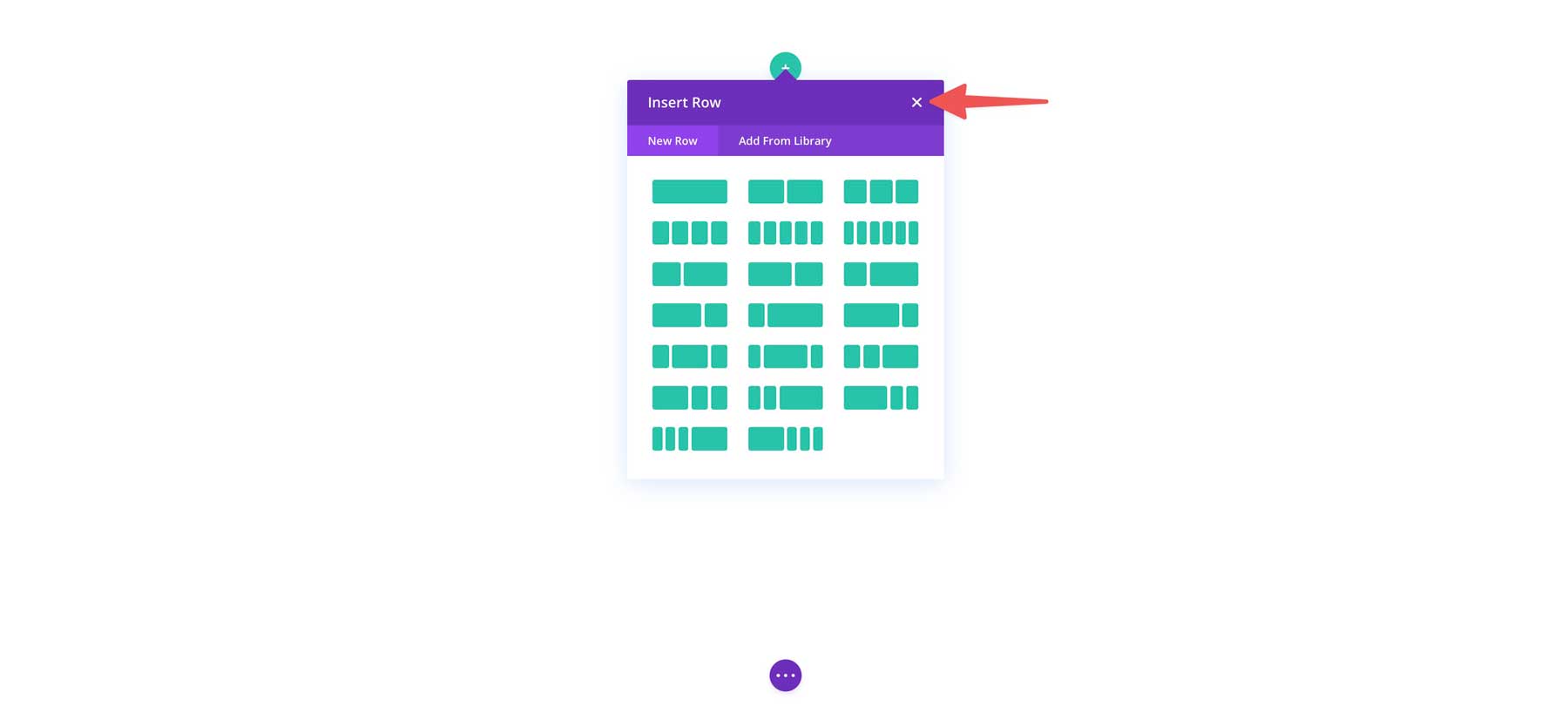 نظام شبكة Divi Visual Builder