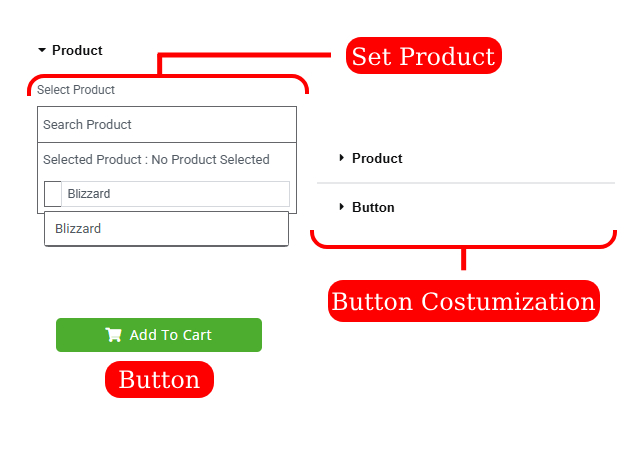 كيفية إنشاء صفحات منتجات WooCommerce المخصصة باستخدام Elementor 16 Elemento Addons Add to Cart Settings