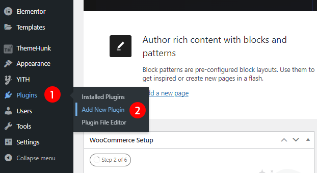 Nowy szablon witryny dla usług konserwacyjnych (instalacja jednego kliknięcia) 10 Vayu add new plugin
