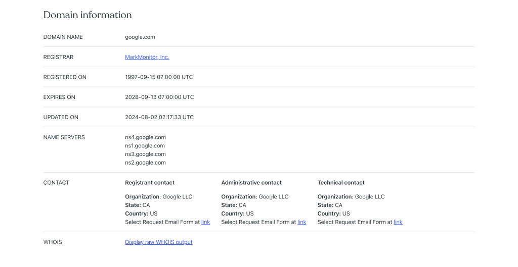 هل خصوصية المجال تستحق التكلفة؟ تحطيم التسعير والفوائد 2 wp whois lookup 32