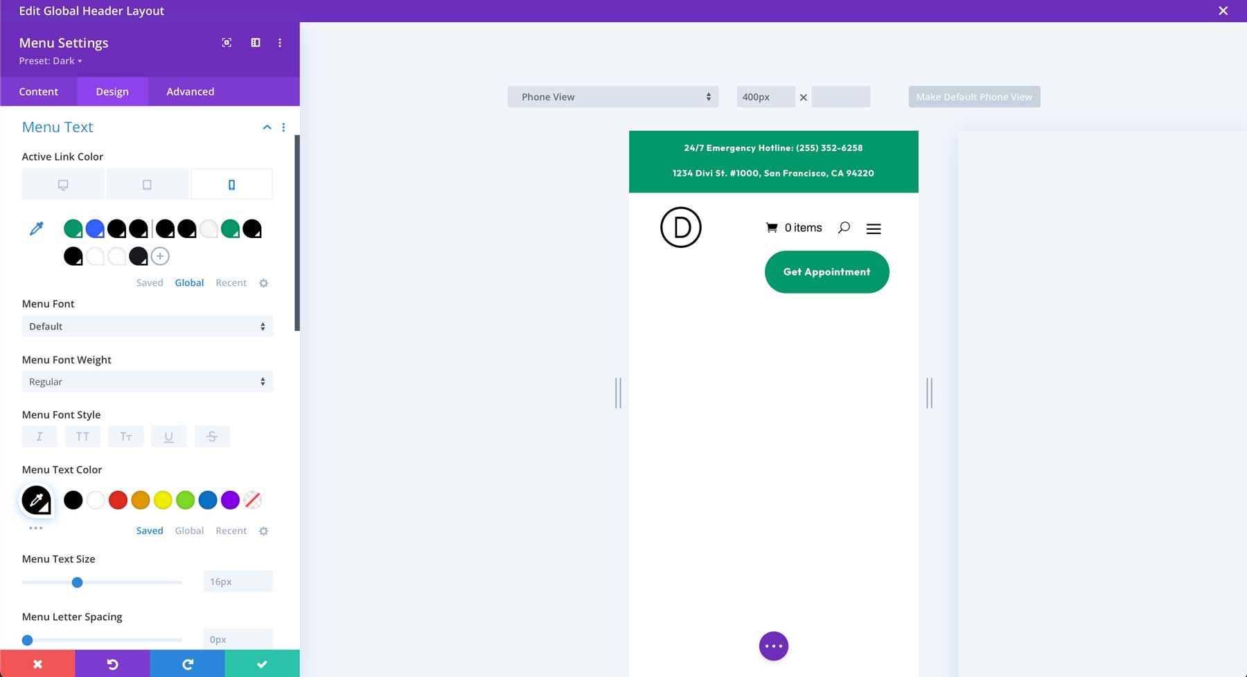 Situs Starter Medis untuk Divi