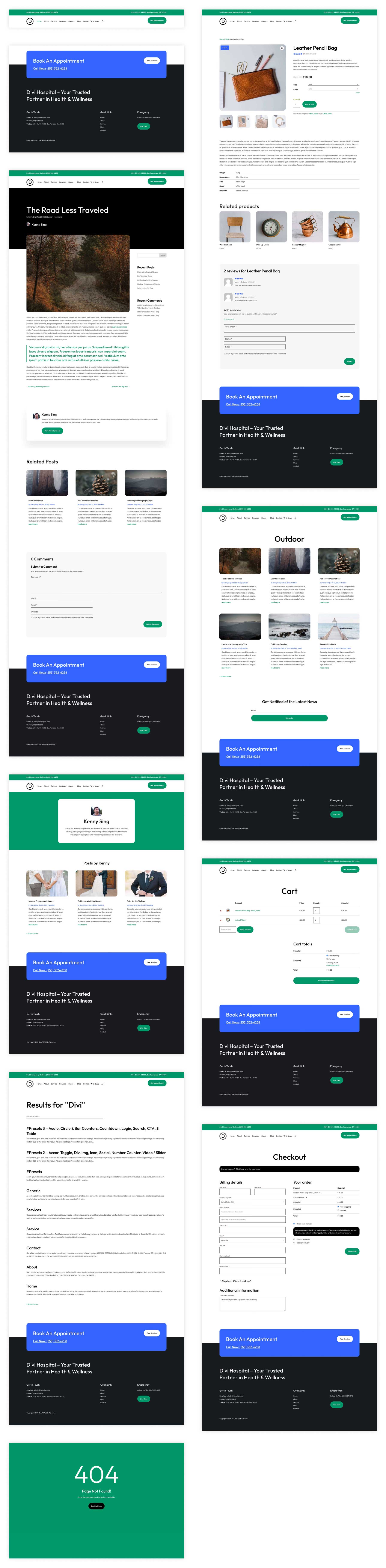 Situs Starter Medis untuk Divi