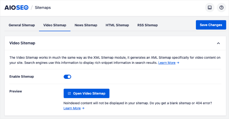 วิดีโอ SiteMap Aioseo - ISITWP - เครื่องตรวจจับธีม WordPress ฟรี video sitemap aioseo