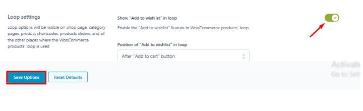 ストア9にWooCommerceウィッシュリスト機能を設定する方法9 wishlist in loop