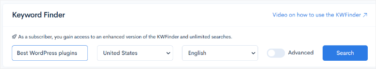 Lowfruits -KW -Finder - ISITWP - Detektor Tema WordPress Gratis lowfruits kw finder