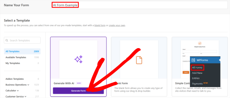 wpforms-ai-form-builder-generate-form-ISITWP-เครื่องตรวจจับธีม WordPress ฟรี wpforms ai form builder generate form