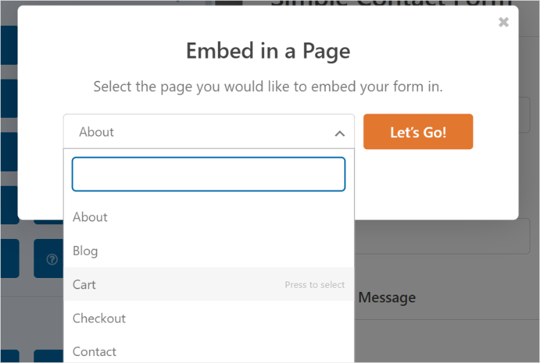 WPFORMS-ADD-FORM-EXHISTING-PAGE-ISITWP-เครื่องตรวจจับธีม WordPress ฟรี wpforms add form existing page