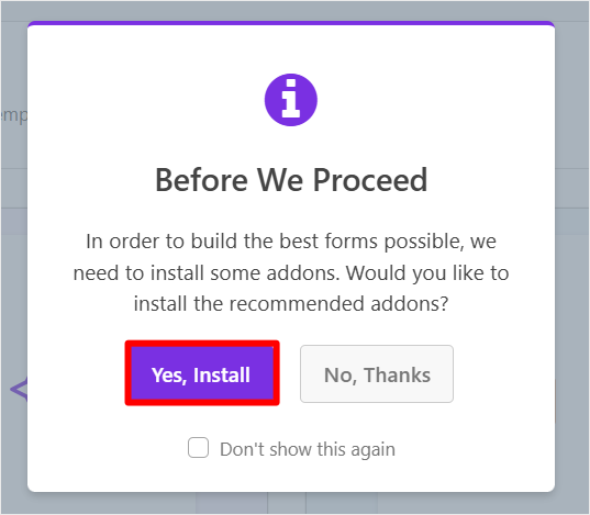 WPFORMS-AI-FORM-BUILDER-Install-Addons-ISITWP-เครื่องตรวจจับธีม WordPress ฟรี wpforms ai form builder install addons