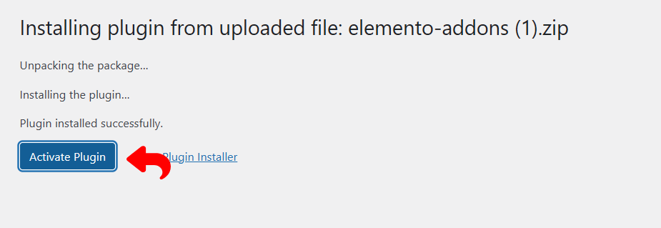So erstellen Sie einen Bildvergleichsschieberegler in WordPress 4 activate plugin 1 1