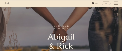Template Abigail dan Rick