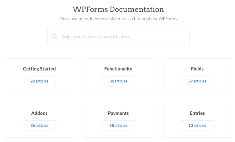 WPFORMS -DOCUMENTASI - ISITWP - Detektor Tema WordPress Gratis wpforms documentation