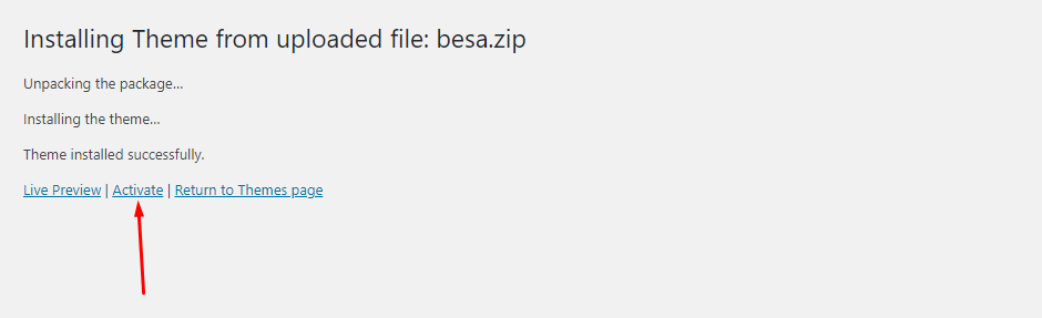 Instalación de temas