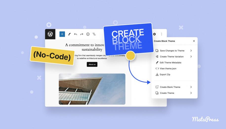 Cómo crear un tema de bloque en WordPress.