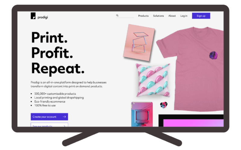 7 Meilleurs plugins imprimés à la demande pour WordPress & WooCommerce 6 prodigi t4
