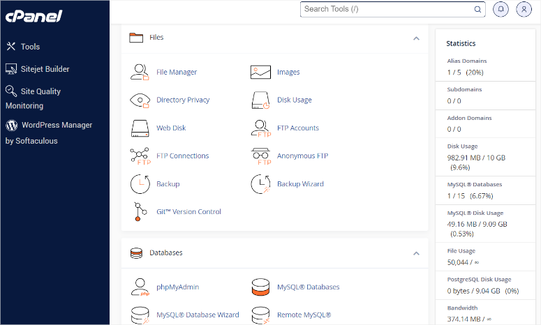 BlueHost -Cpanel -ISITWP-免费WordPress主题检测器 bluehost cpanel