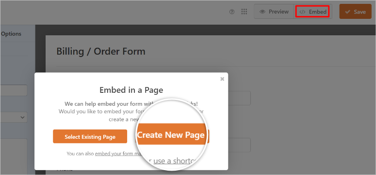 WPForms-EMBE-Form-zu-New-Page-ISITWP-kostenloser WordPress-Themendetektor wpforms embed form to new page