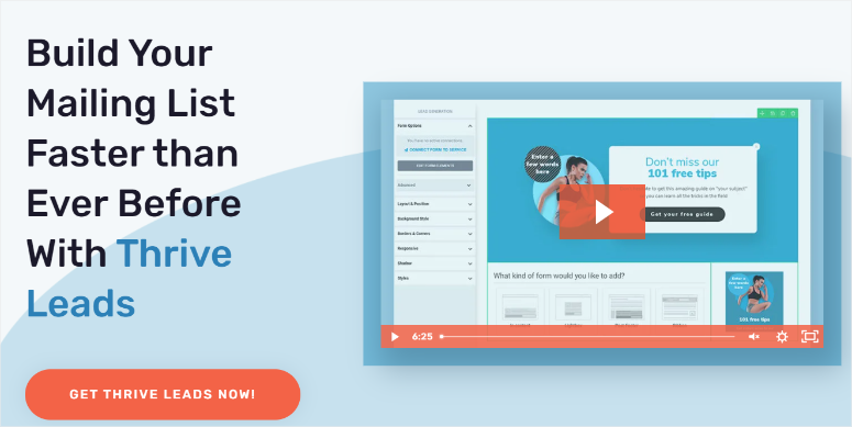 Thrive -Leads -Homepage - isitwp - kostenloser WordPress -Themendetektor thrive leads homepage