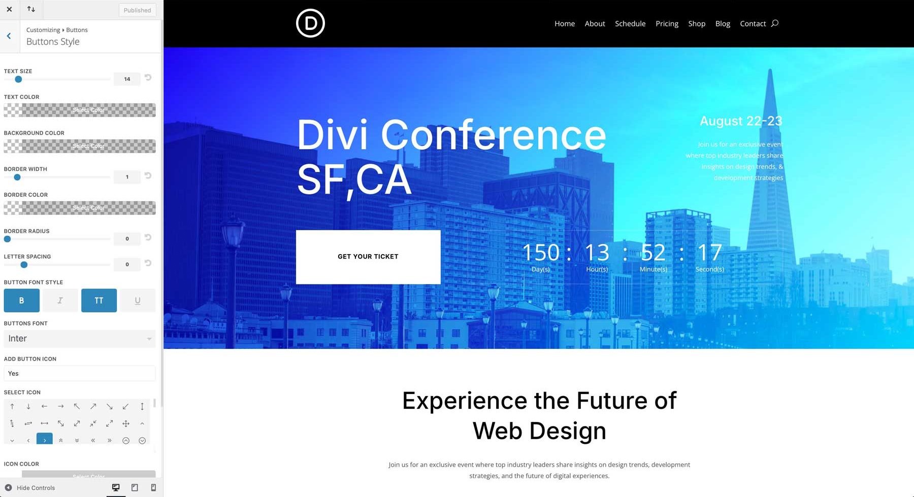 Situs Starter Konferensi untuk Divi