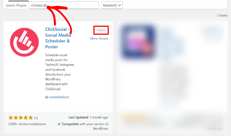 ClickSocial -Free -Veverse - ISITWP - Darmowy detektor motywów WordPress clicksocial free version