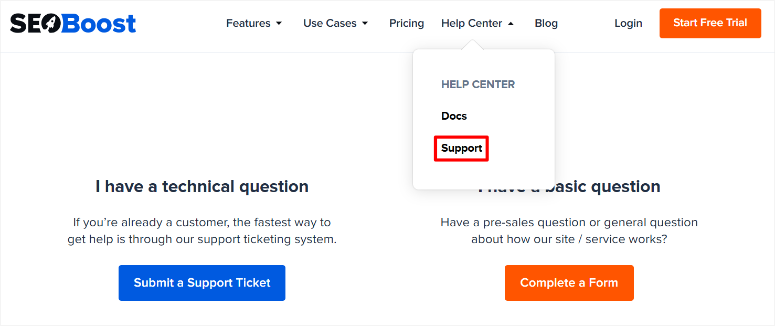SEOBOOST -SUPPORT - ISITWP - Detector de temas de WordPress gratuito seoboost support