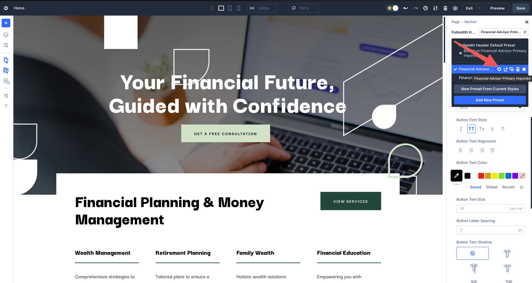 Variáveis ​​CSS no Divi 5