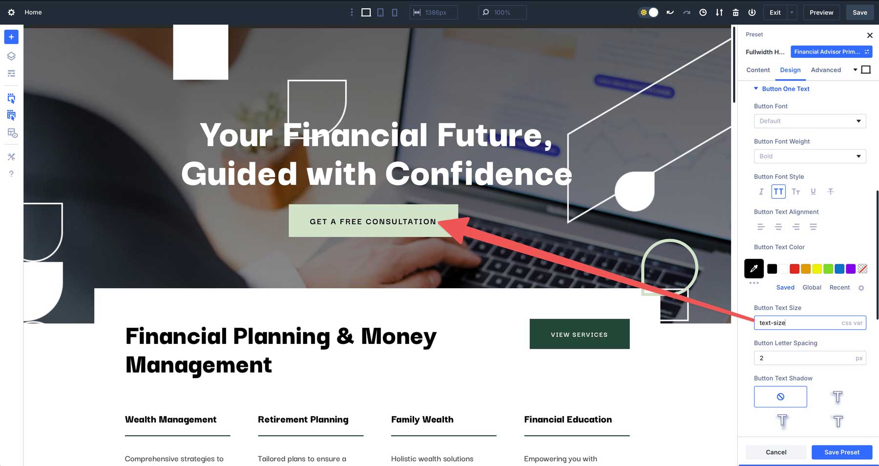 Variáveis ​​CSS no Divi 5