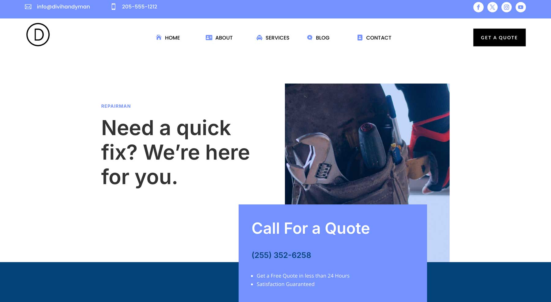 verschachtelte Reihen in Divi 5