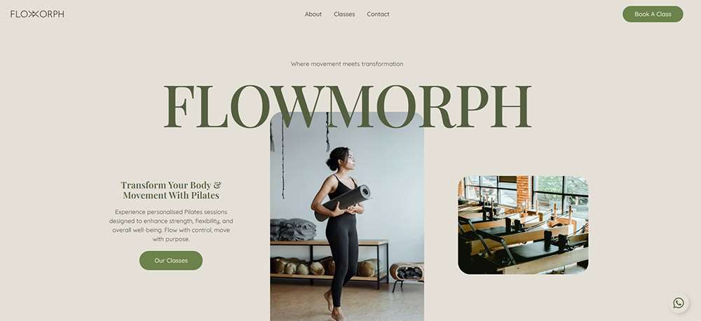 Șablon Flowmorph de la Hello Biz