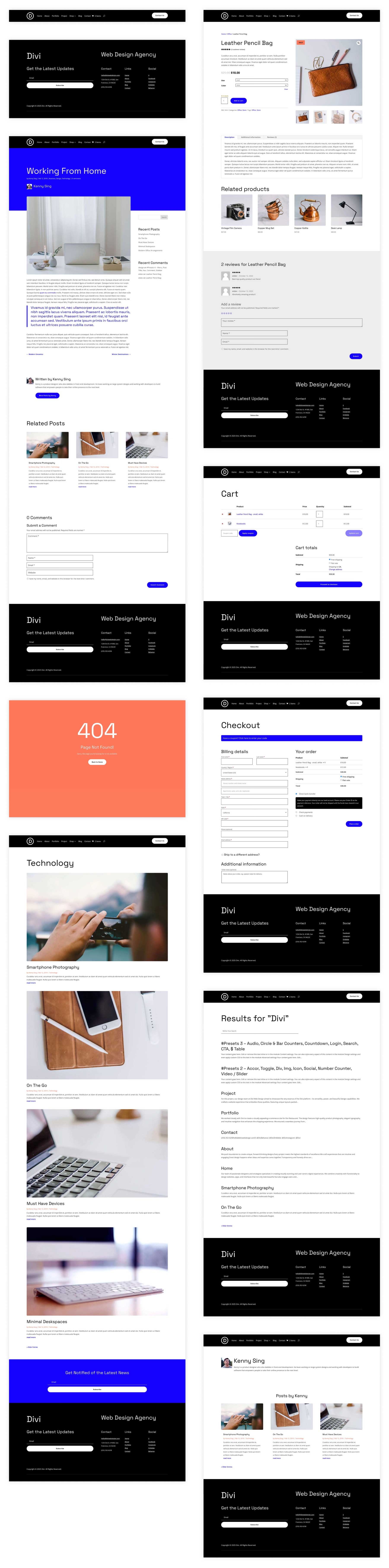 Situs Starter Desain Web untuk Divi