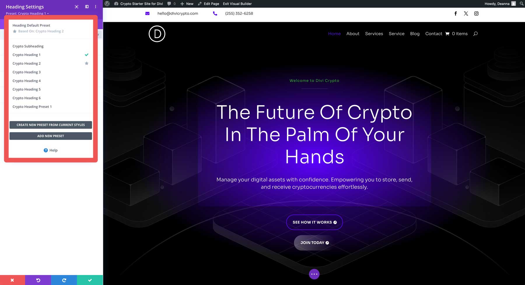 situs starter crypto untuk divi