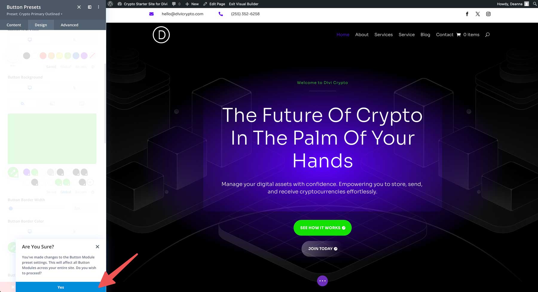 situs starter crypto untuk divi