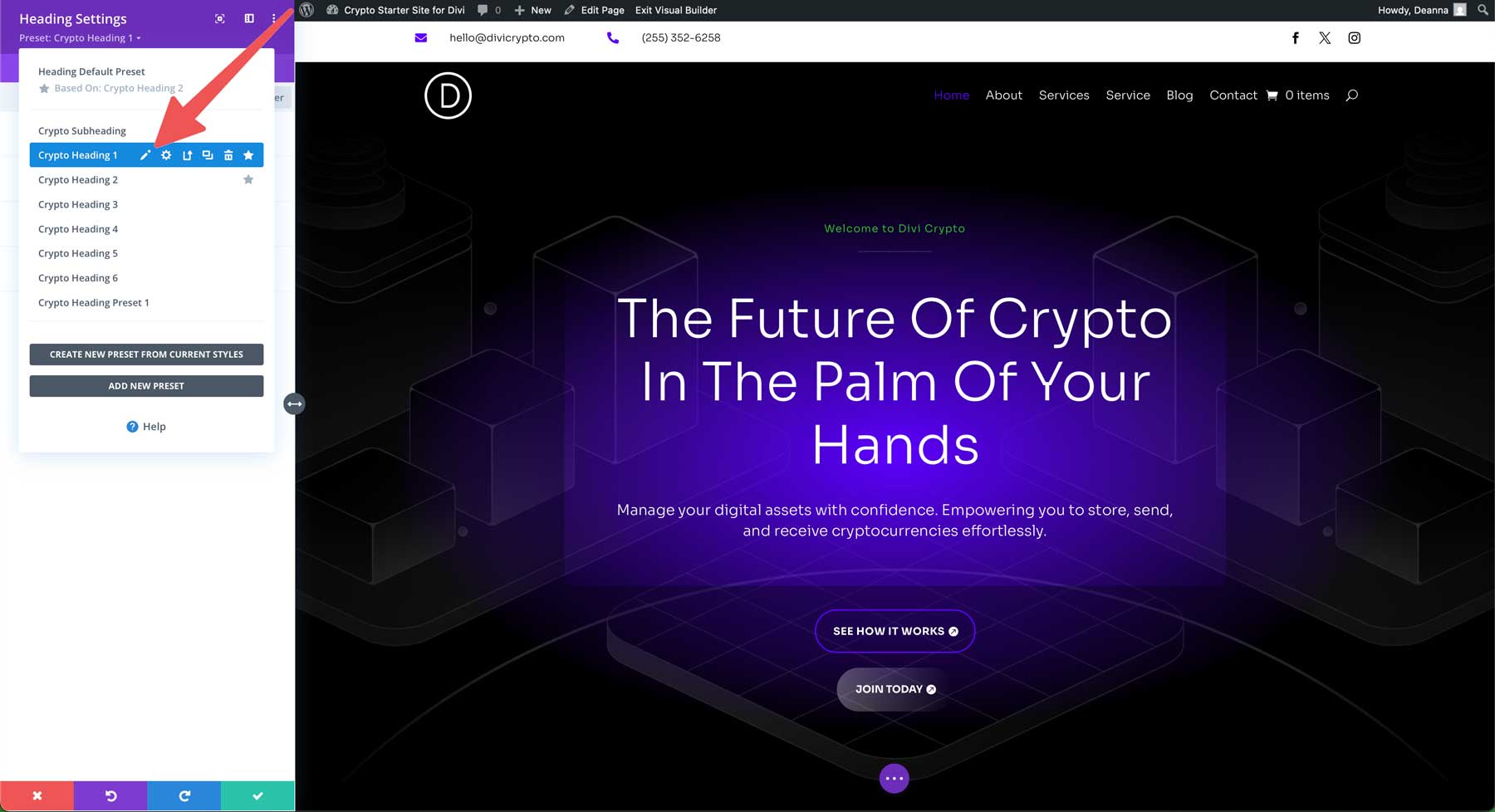 situs starter crypto untuk divi