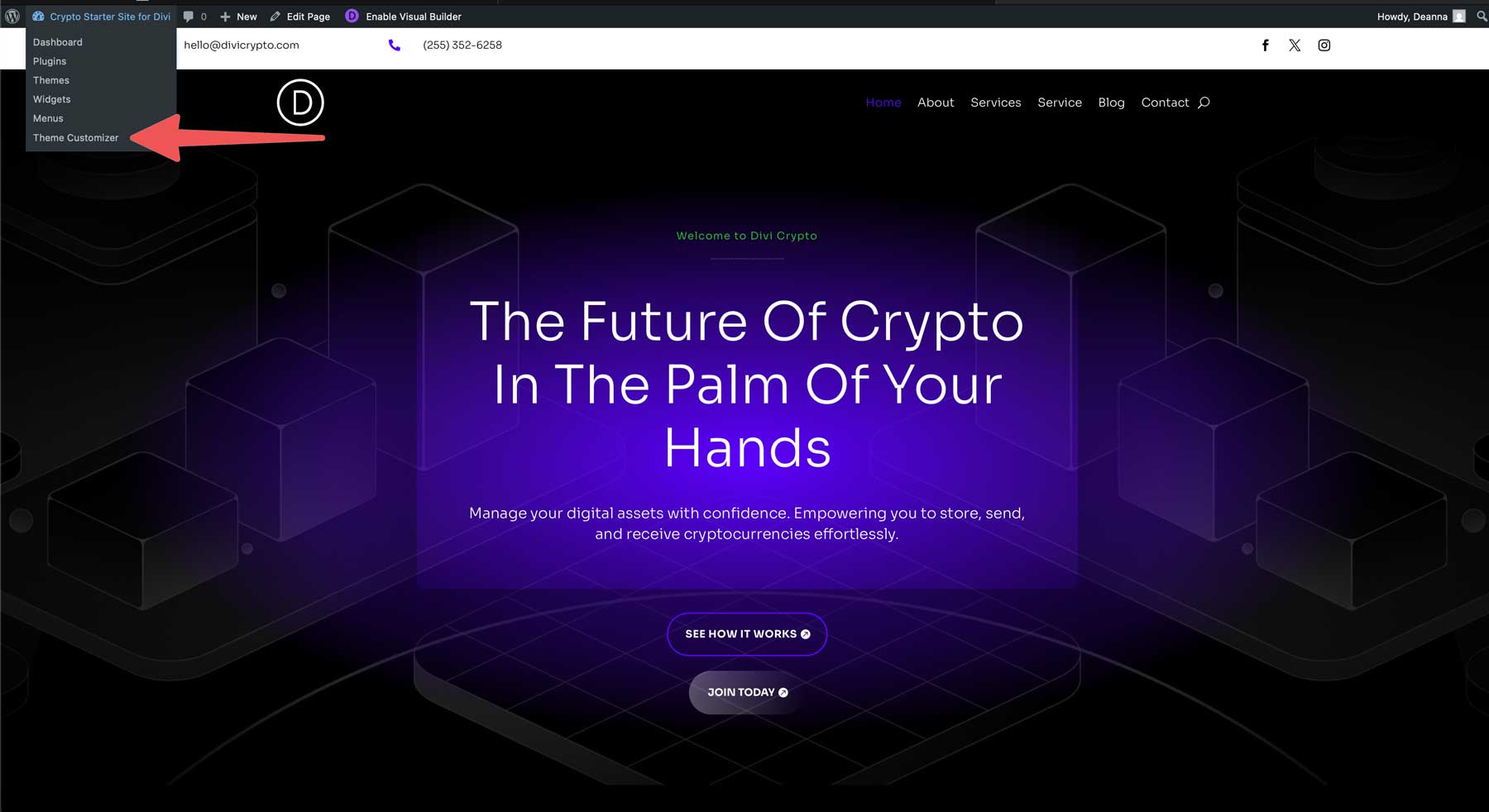 situs starter crypto untuk divi