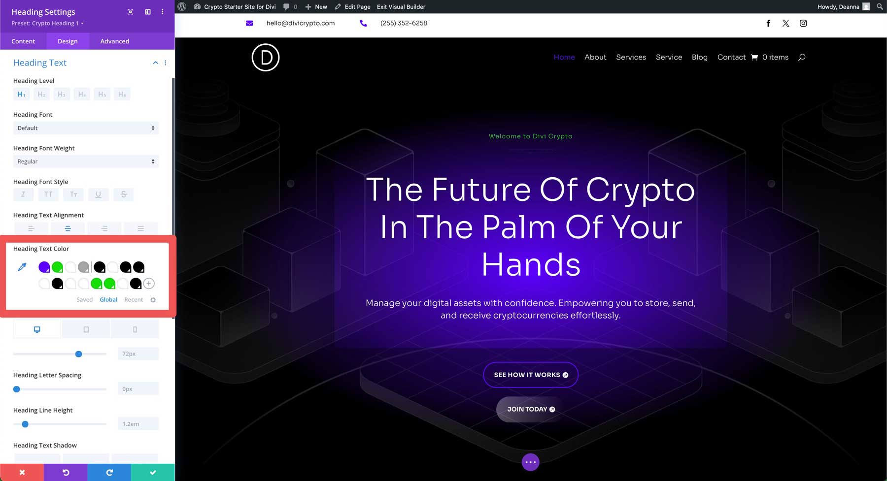 situs starter crypto untuk divi