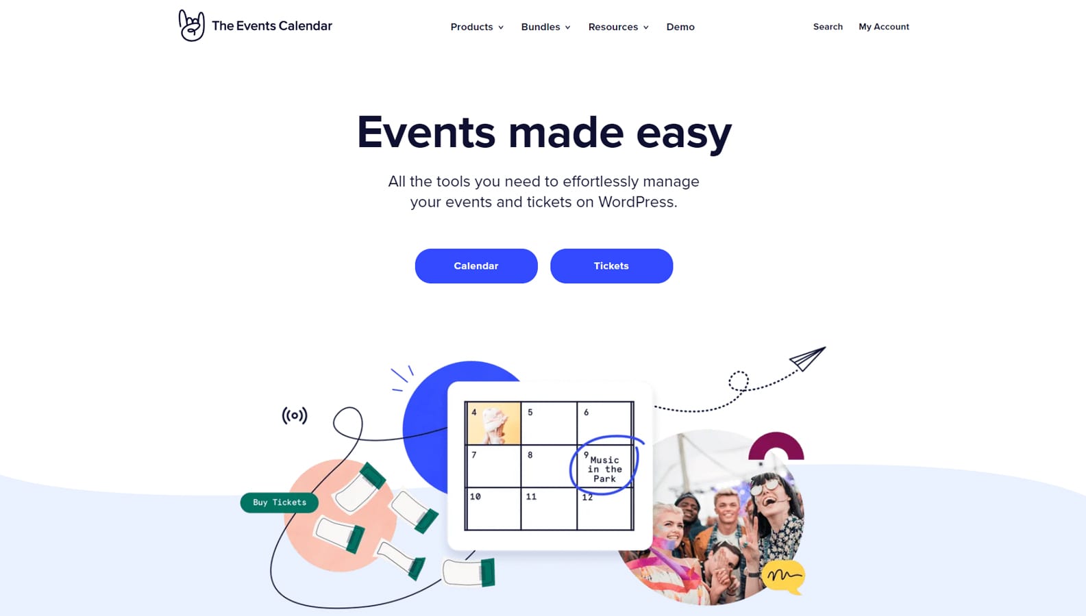 Photographie du calendrier des événements, plugin d'événements WordPress avec gestionnaire de recherche et d'événements.