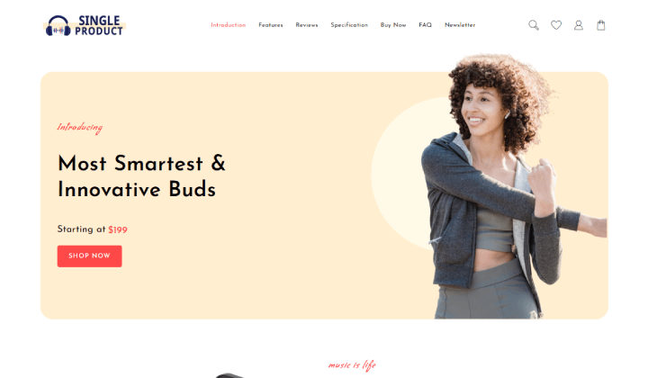 14 Templat WooCommerce minimalis untuk toko modern 14 Single Product