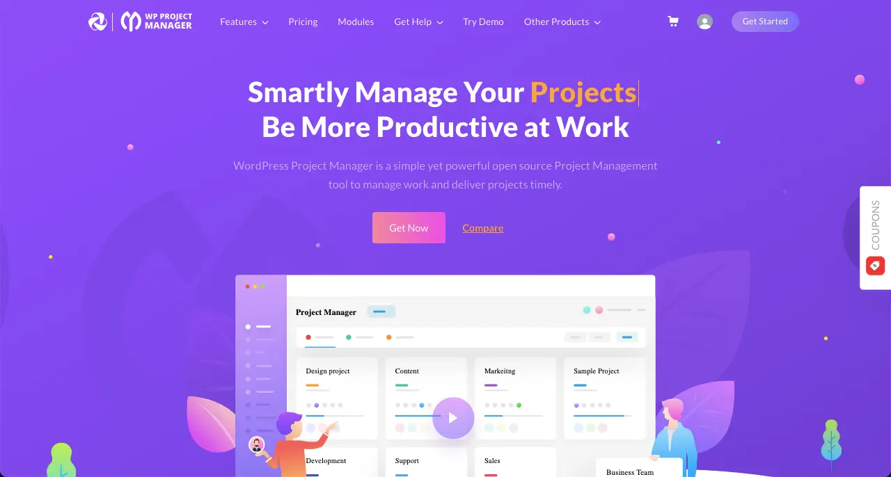 Plug -in WP Project Manager: indicatori di successo chiave nella gestione del progetto