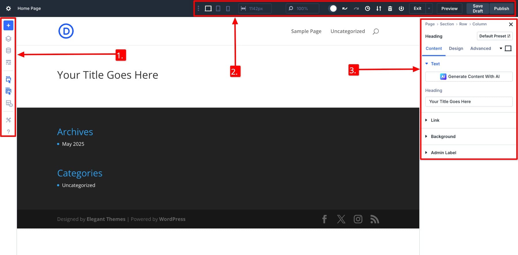 Walkthrough Divi 5 Dashbaord