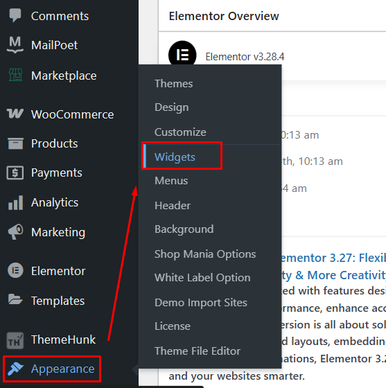 Quali sono le categorie di prodotti WooCommerce? Come organizzare e visualizzare i prodotti in modo efficace 11 Appearance Widget