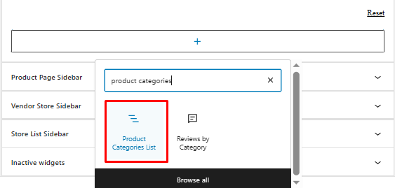 Quali sono le categorie di prodotti WooCommerce? Come organizzare e visualizzare i prodotti in modo efficace 14 search dor product category list and select