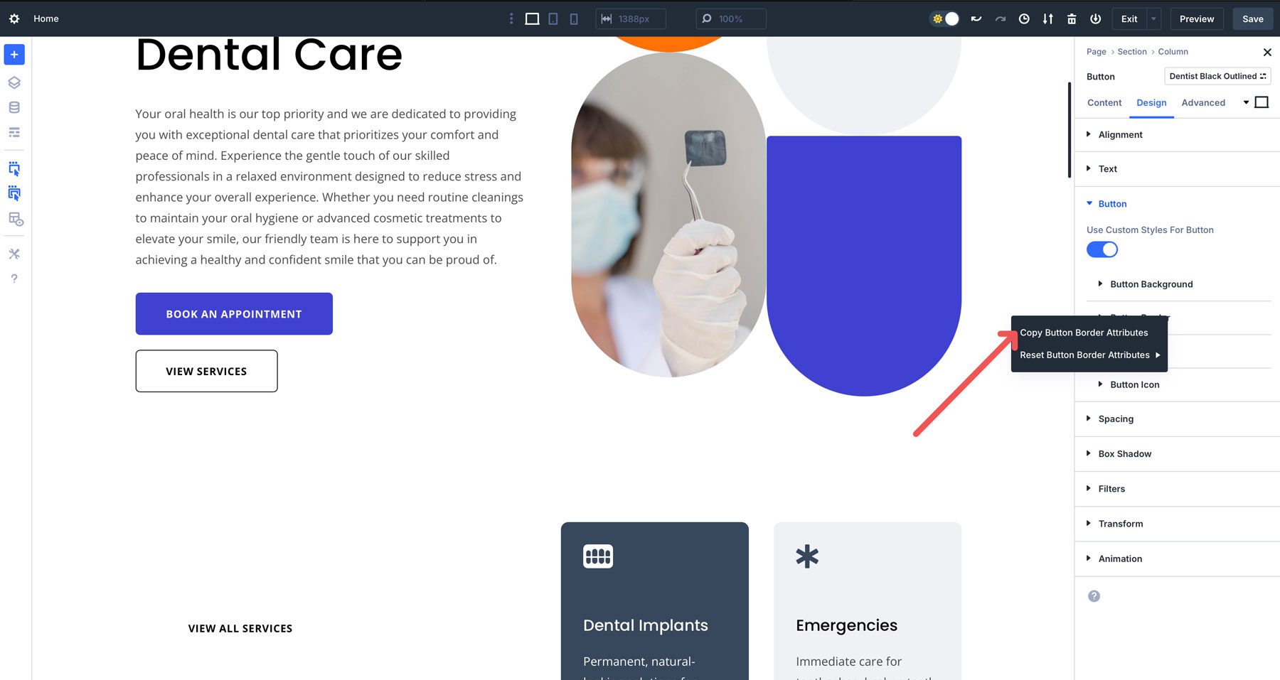 Atributos en Divi 5