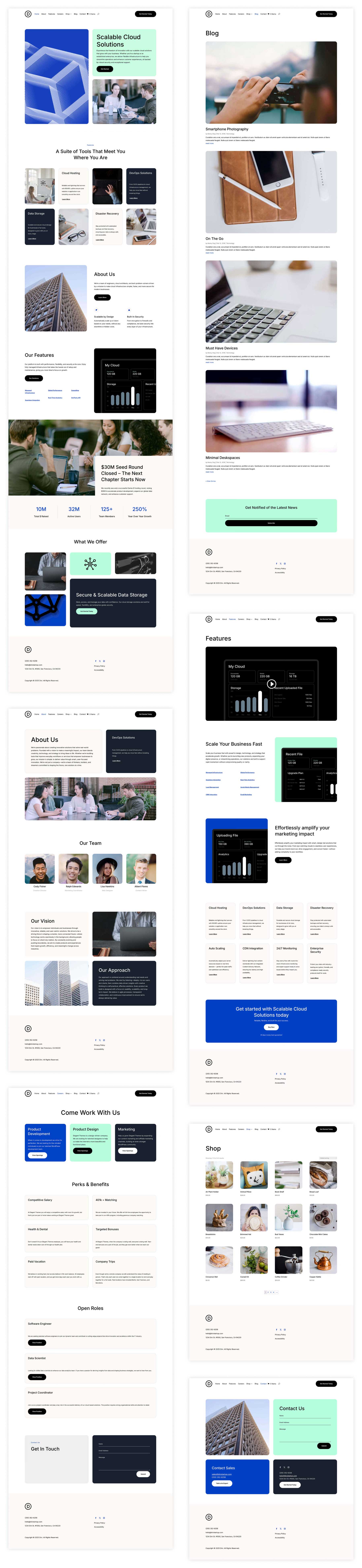 Situs starter startup untuk Divi