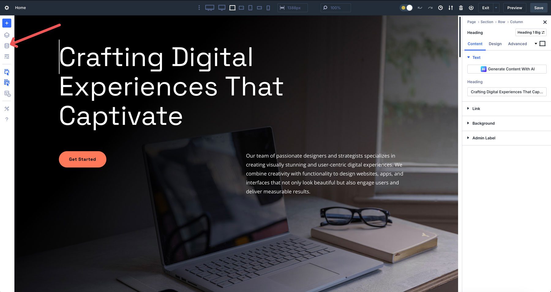 Divi 5 Variables de diseño