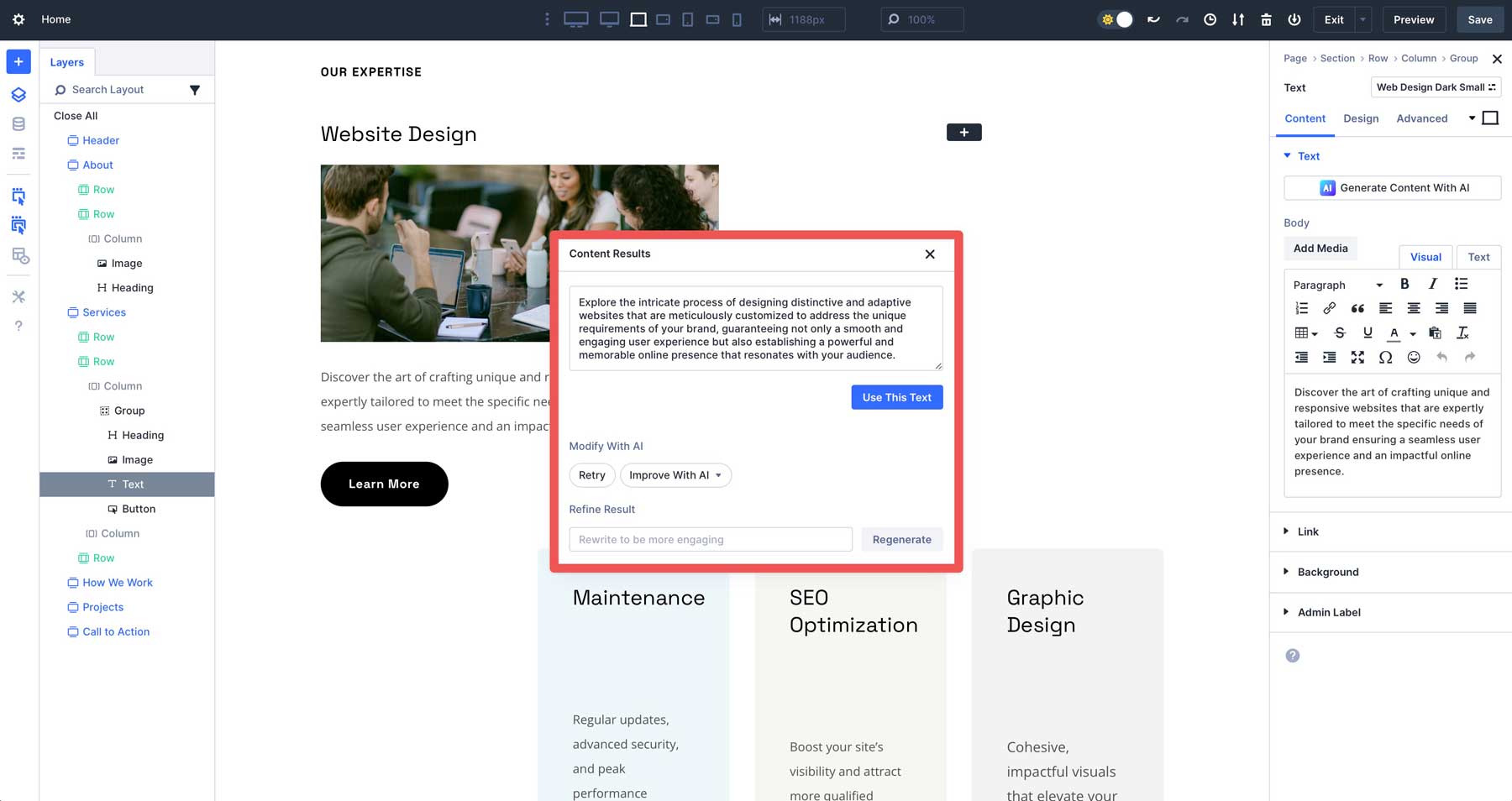 Divi ai en Divi 5