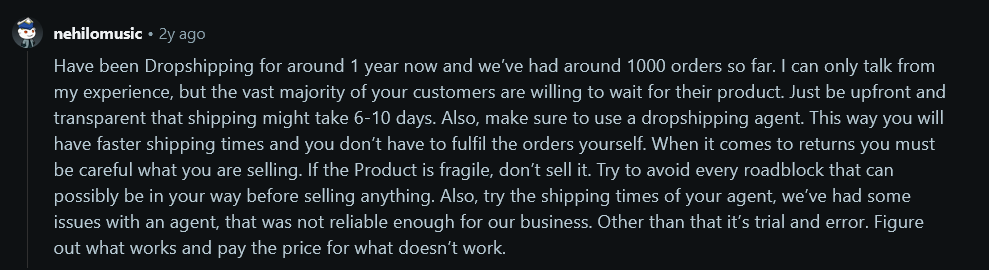 reddit-users-opinion-on-dropshipping-customer-serv-herothemes Reddit users opinion on dropshipping customer service