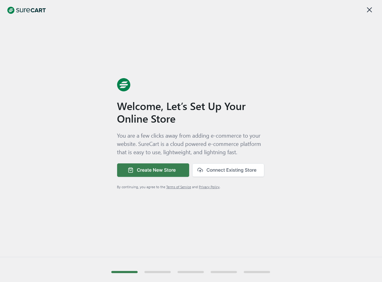 surecart-user-on-boarding-ヘロセム SureCart user on boarding