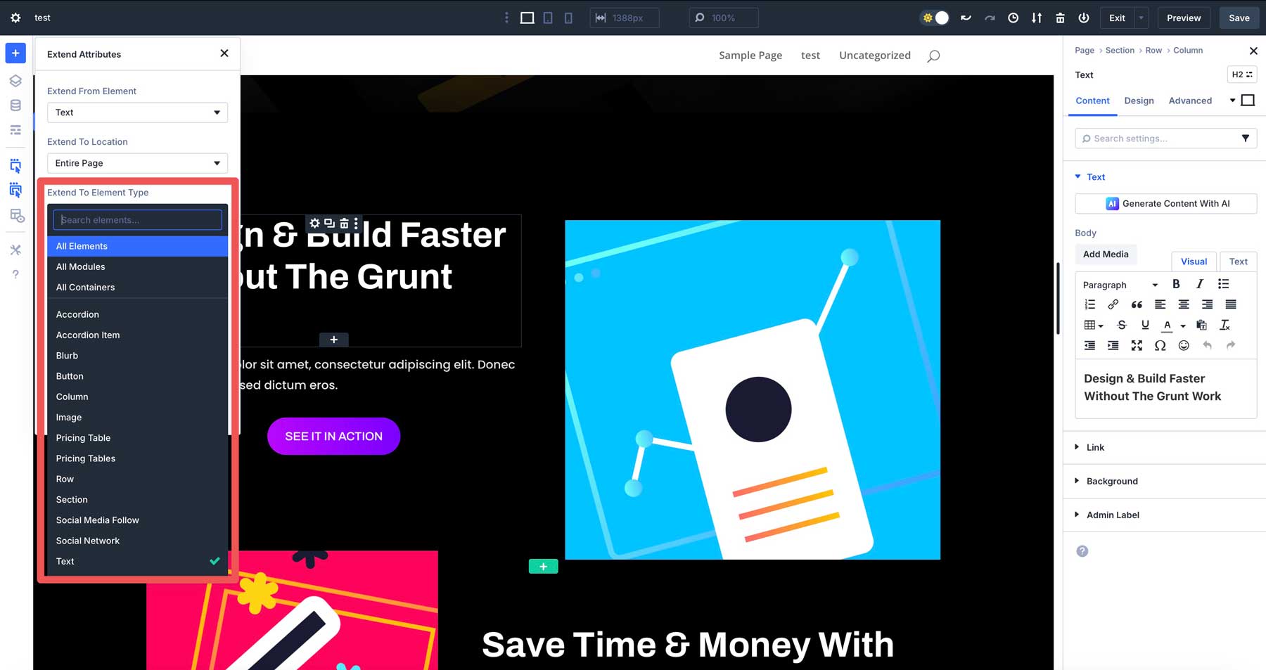 Divi 5の属性を拡張します