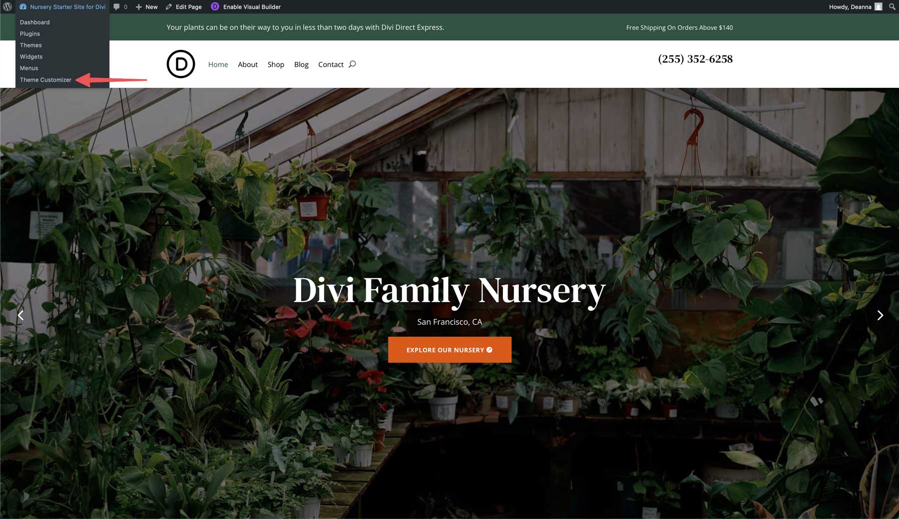 Diviの保育園スターターサイト