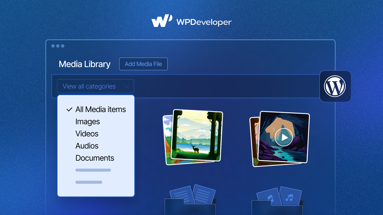 WordPressメディアライブラリ WordPress Media Library